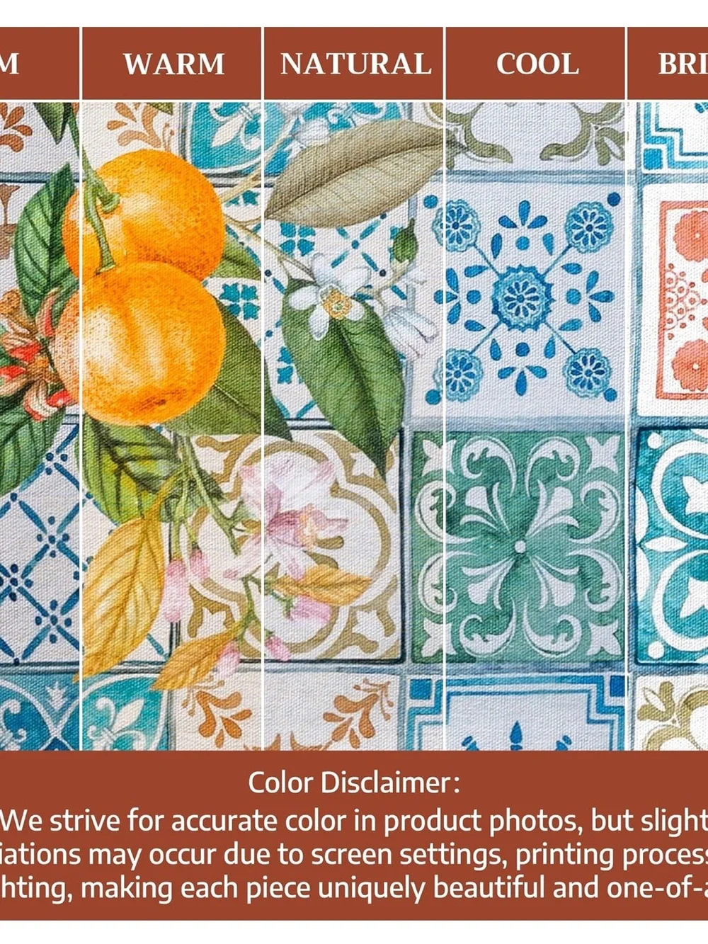 Maison d' Hermine Rectangle Table Cloth 100% Cotton 70” x 108”